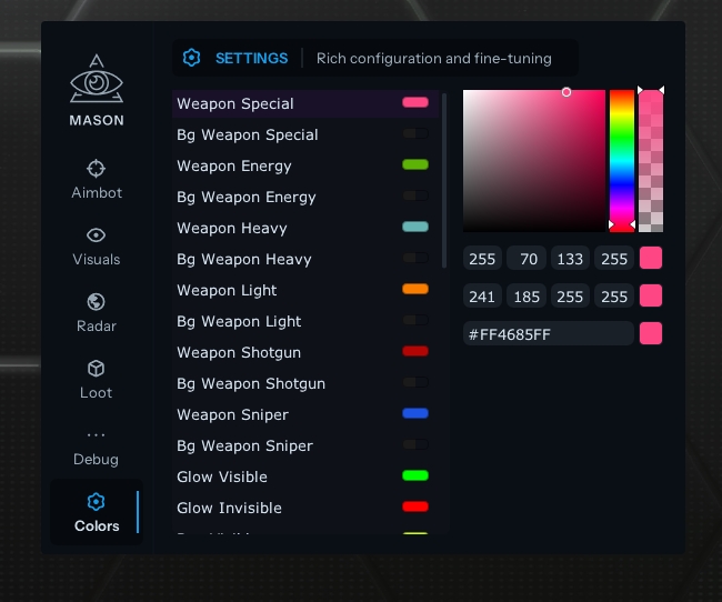 MASON Internal Cheat For APEX LEGENDS
