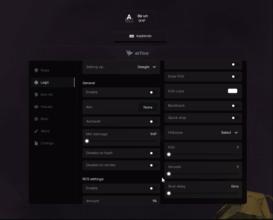 AirFlow Cheat For CS:GO