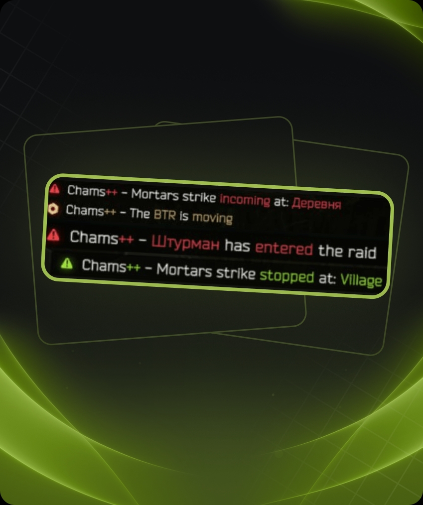 CHAMS PRO Cheat For Escape From Tarkov