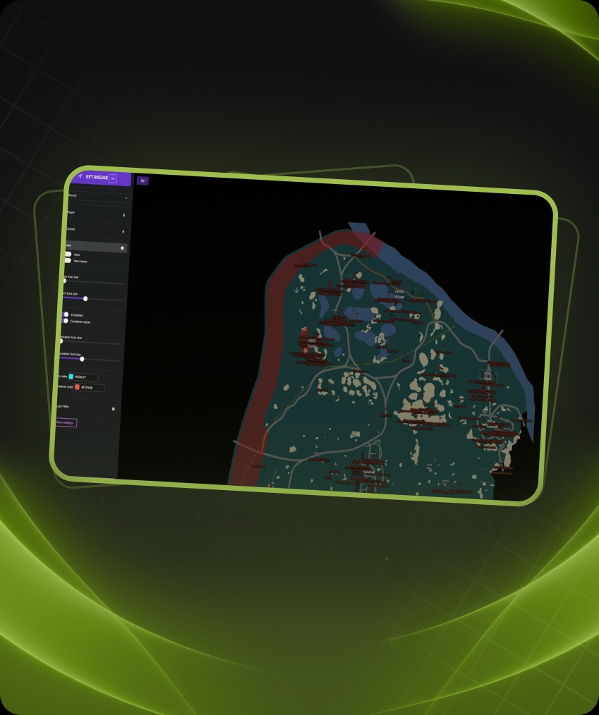 RADAR Cheat For Escape From Tarkov