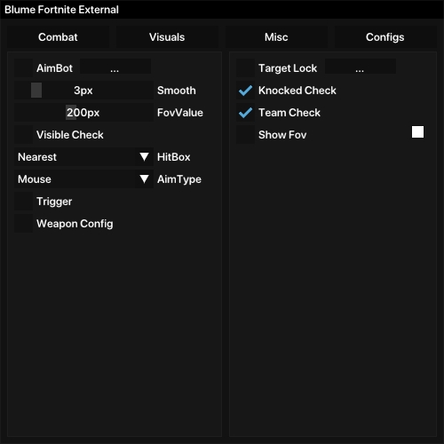 Blume Cheat For Fortnite