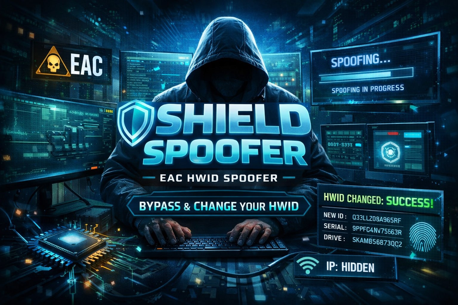 Shield Spoofer Cheat For HWID SPOOFER