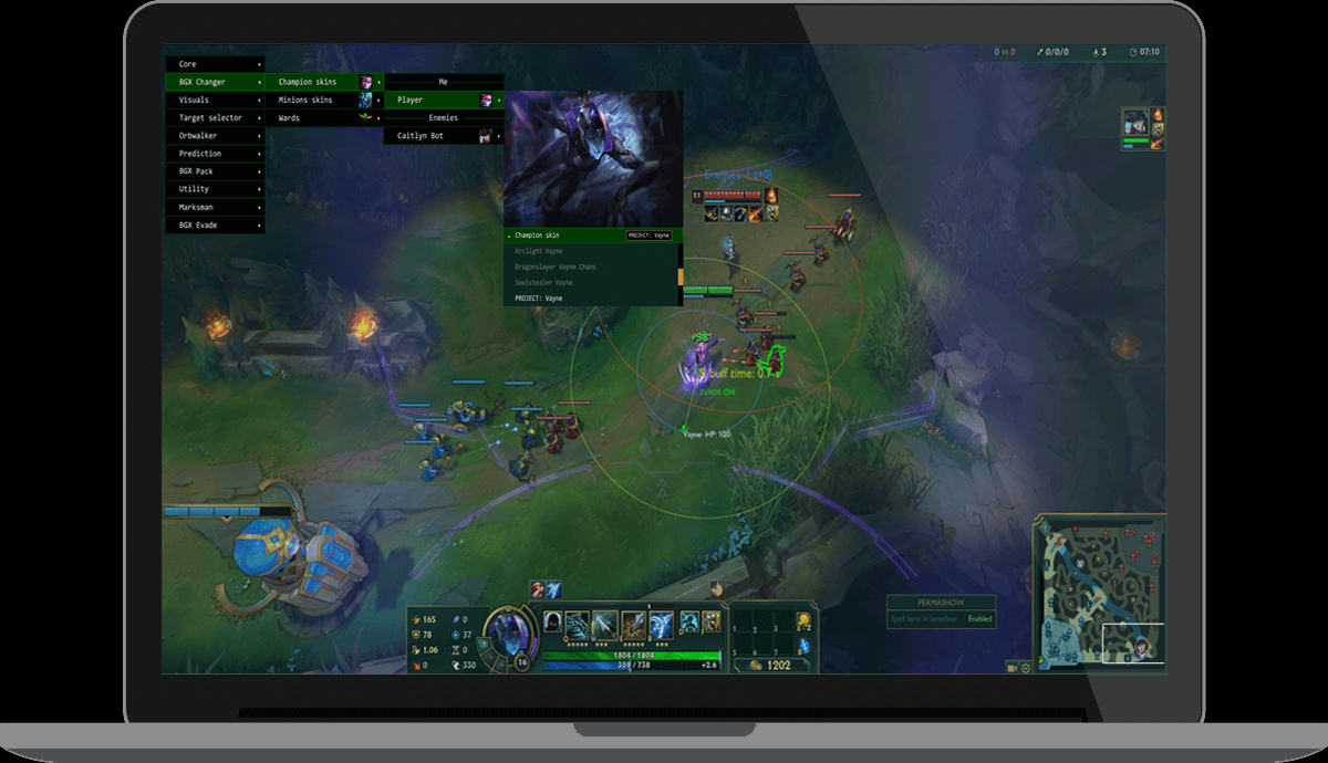BGX Cheat For League Of Legends