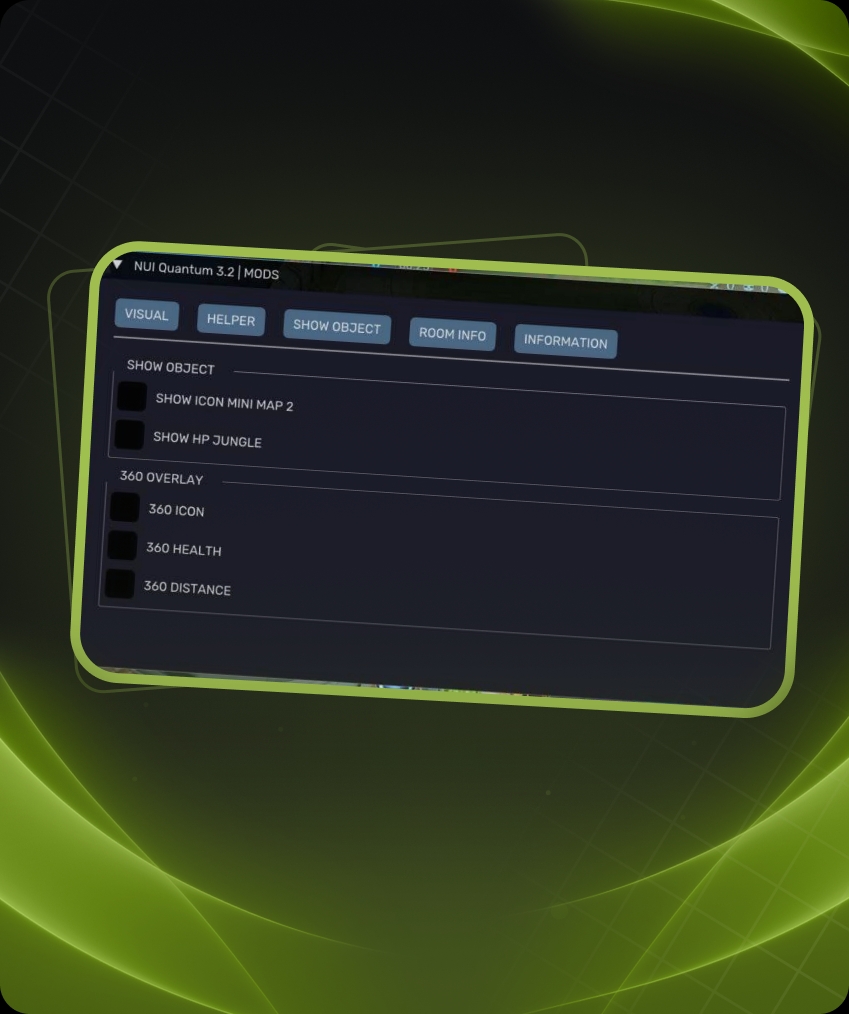 NUI MODS Cheat For MOBILE LEGENDS