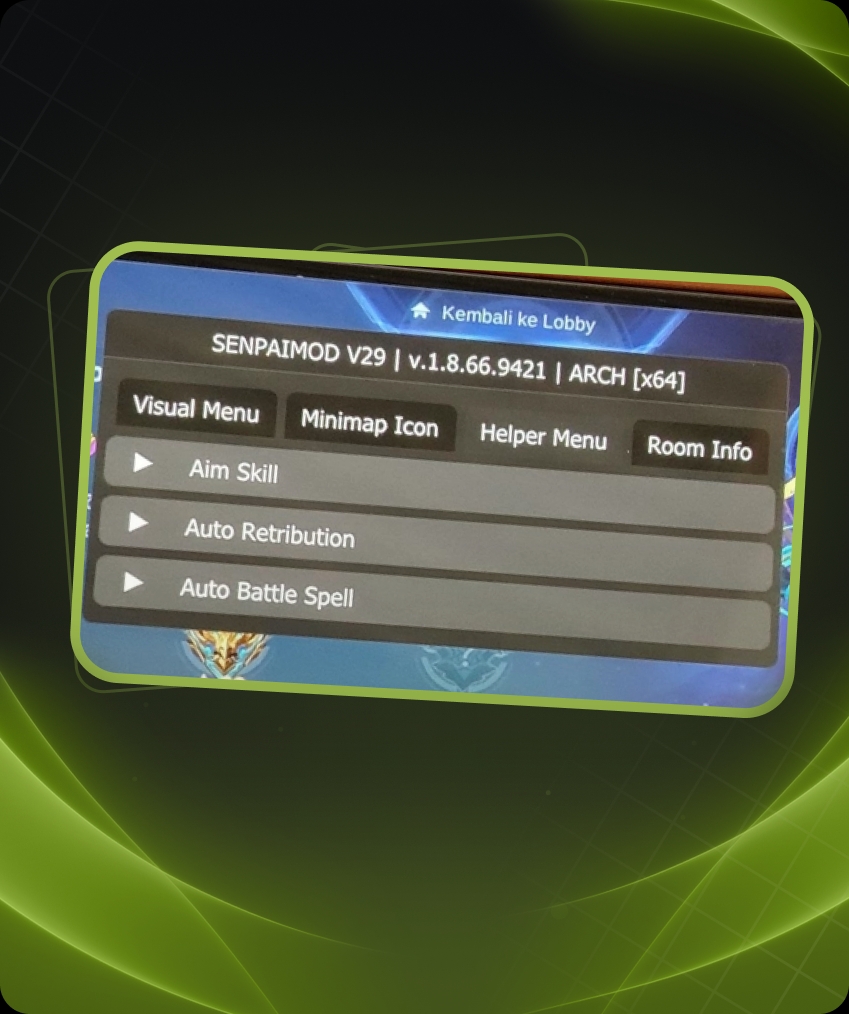 SENPAI MOD Cheat For MOBILE LEGENDS