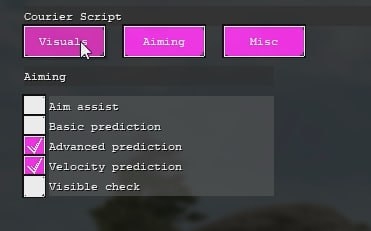 CourierScript Cheat For PUBG