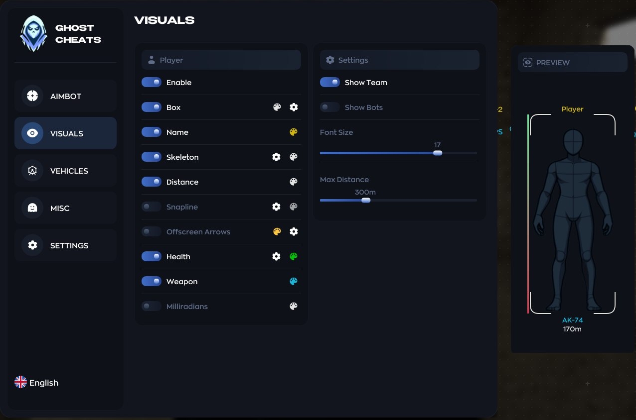 GHOST Cheat For SQUAD